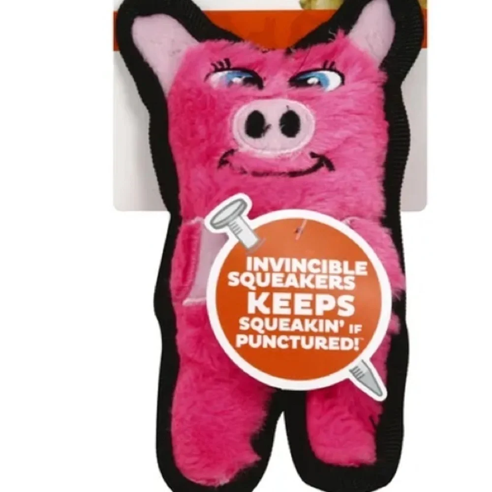 Outward Hound Dog Toy Invincibles Pig Squeaker X-Small – BRAND NEW WITH TAGS